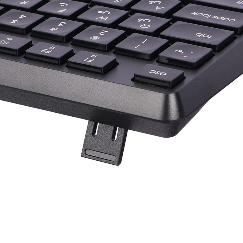 ست کیبورد و موس هترون مدل HKC215 سیم دار - Image 5