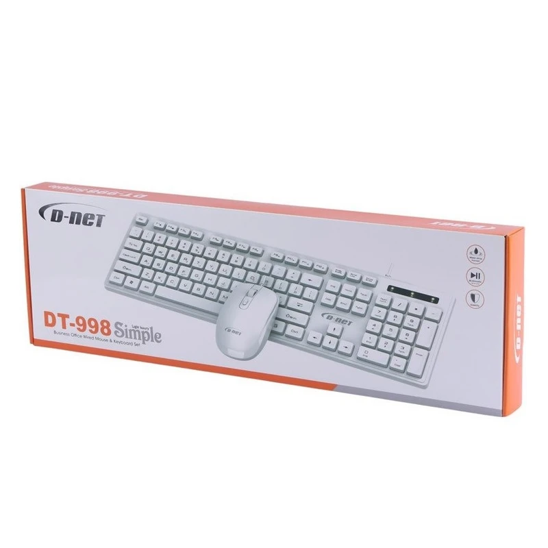 ست کیبورد و موس دی-نت مدل DT-998