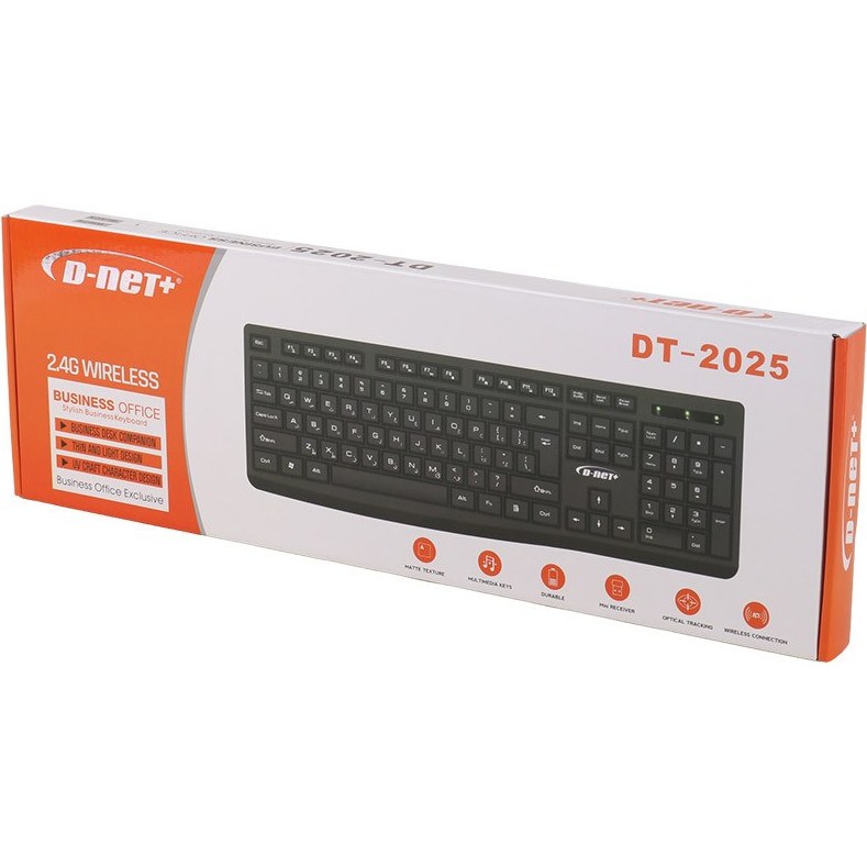 کیبورد دی-نت مدل DT-2025 بی سیم