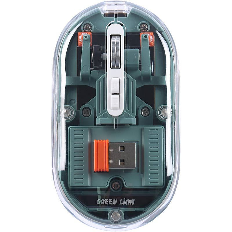 موس  Green Lion Transparent Lite GL-RM6 بی سیم